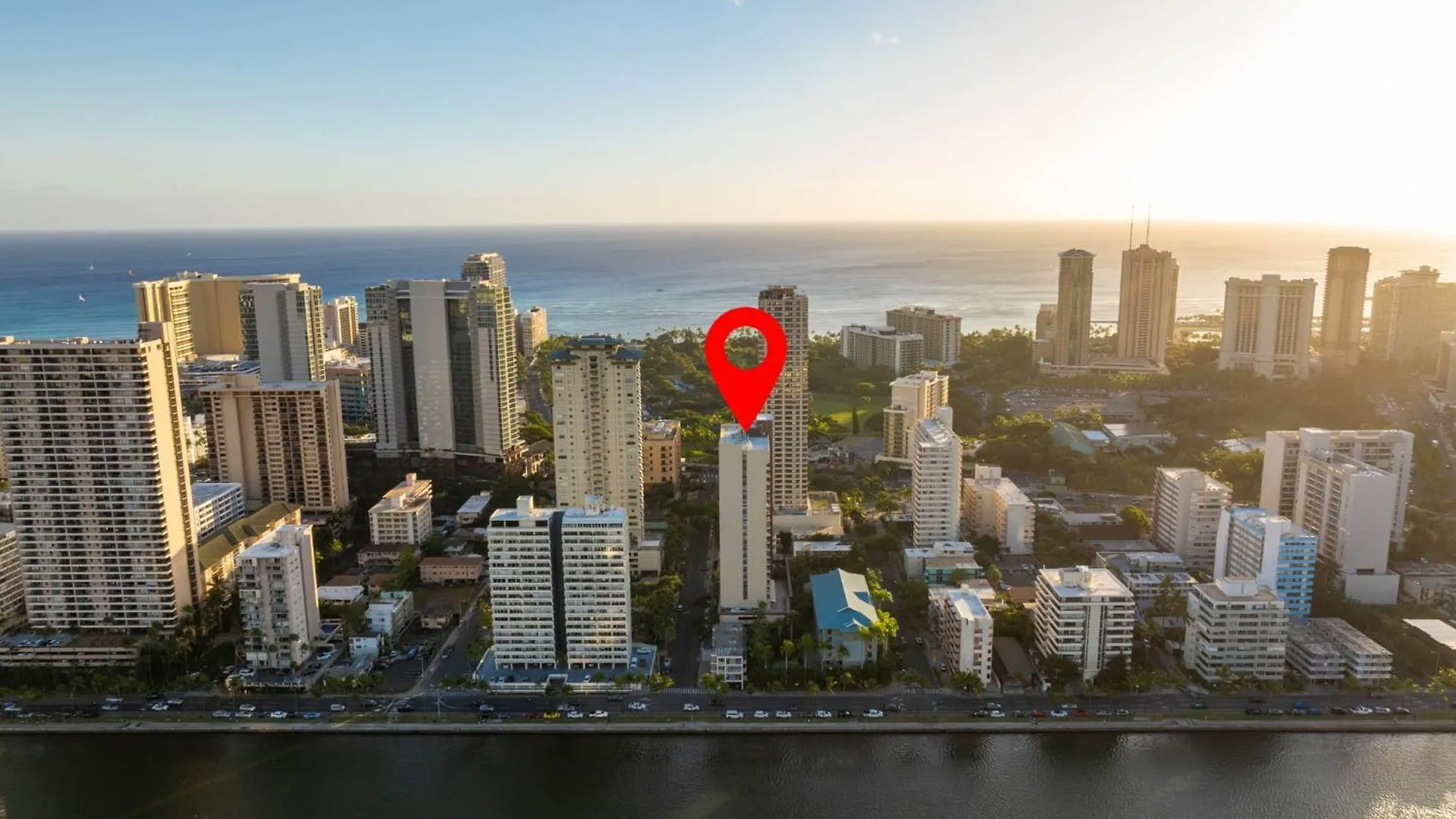 Honu Hale Penthouse 2 Bdr Ocean View Waikiki Daire Honolulu 0*,
