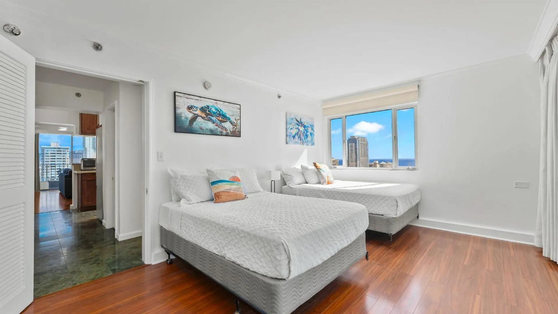Honu Hale Penthouse 2 Bdr Ocean View Waikiki Daire Honolulu
