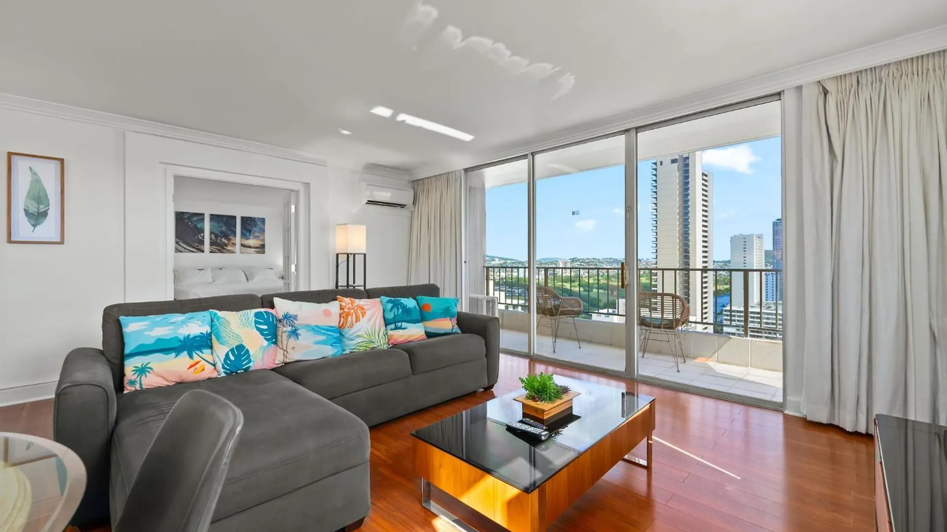 Honu Hale Penthouse 2 Bdr Ocean View Waikiki Daire Honolulu