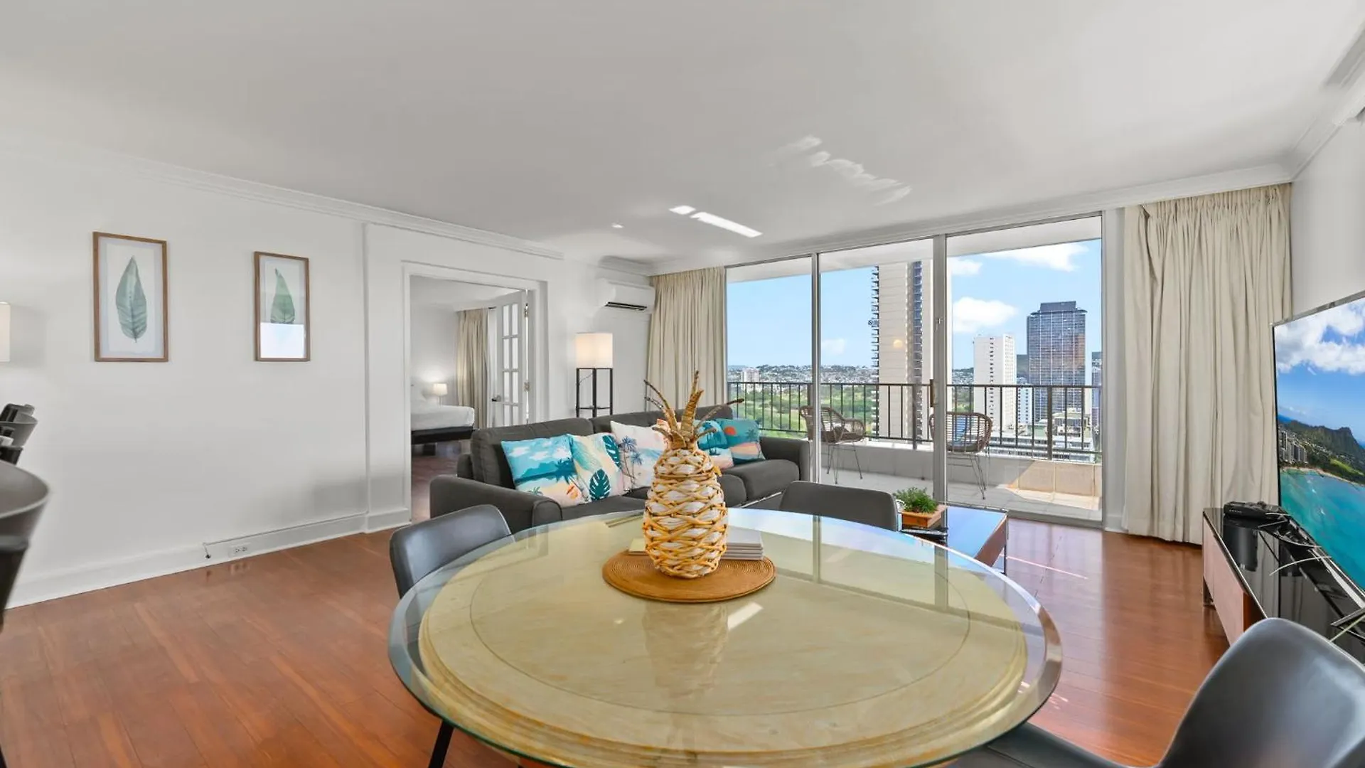 Honu Hale Penthouse 2 Bdr Ocean View Waikiki Daire Honolulu ABD