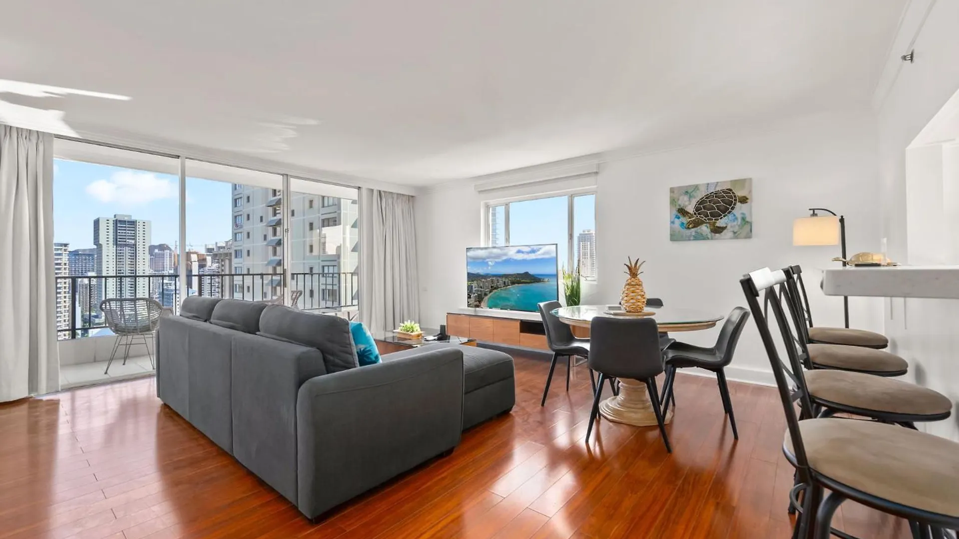 Appartamento Honu Hale Penthouse 2 Bdr Ocean View Waikiki Honolulu