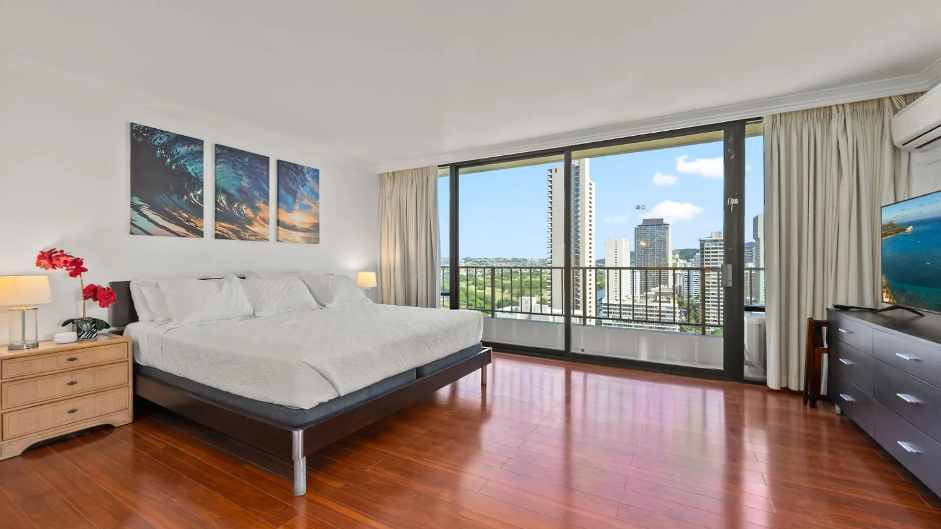 Honu Hale Penthouse 2 Bdr Ocean View Waikiki Lägenhet Honolulu