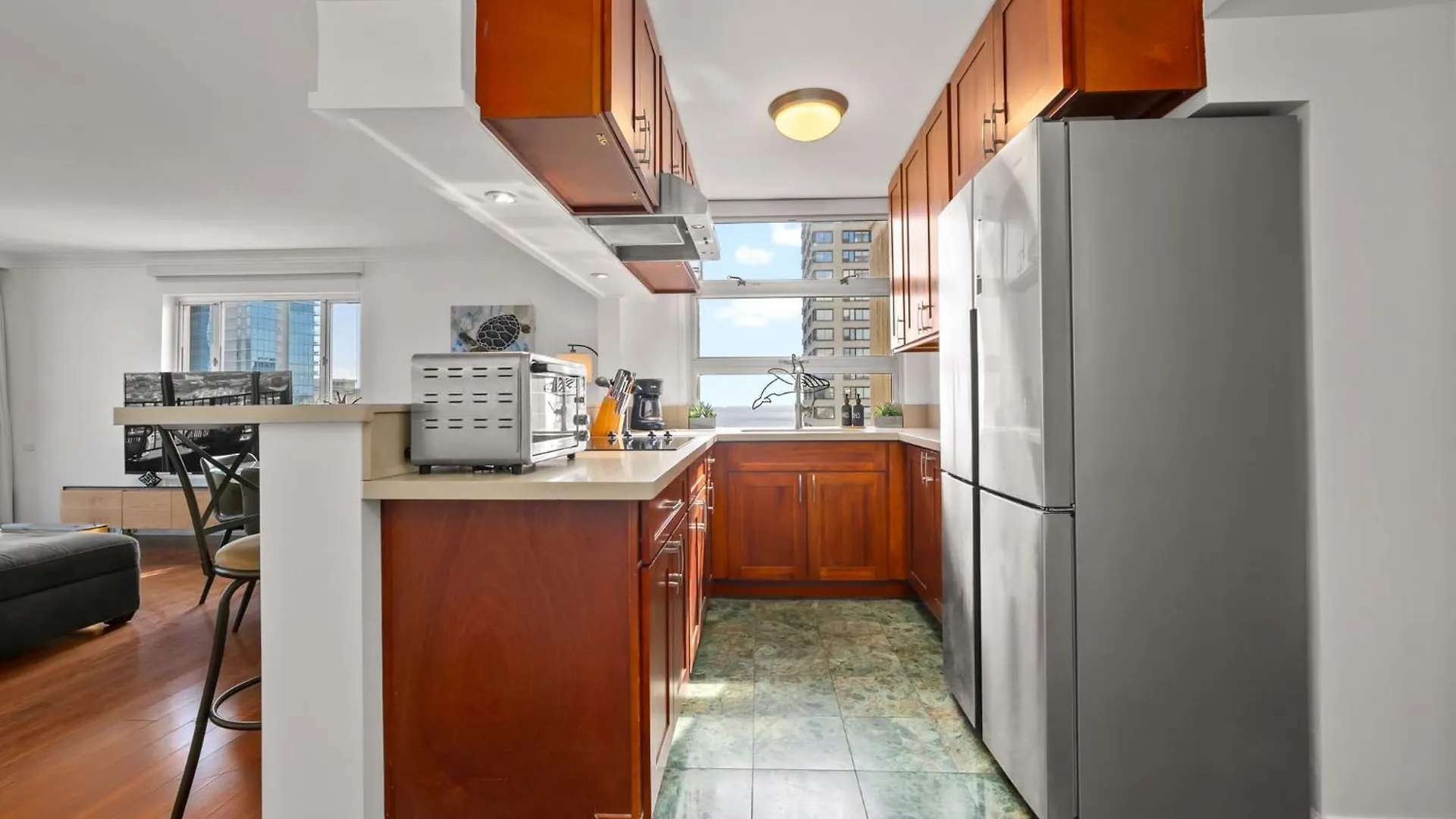 Honu Hale Penthouse 2 Bdr Ocean View Waikiki Lägenhet Honolulu